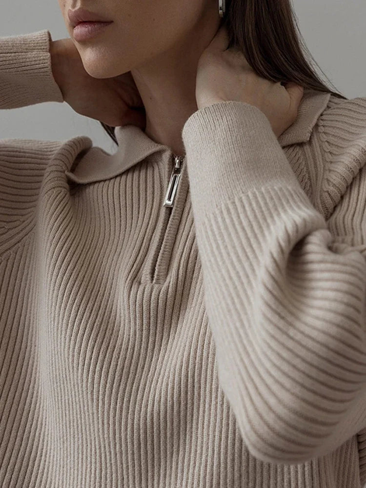 Women's Half Zip Pullover Sweaters