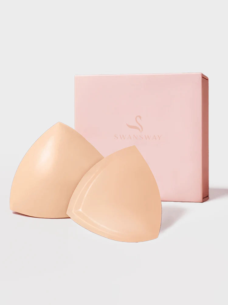 Swansway Invisible Lift Bra Inserts – Invisible Sticky Pads for Low-Cut Outfits