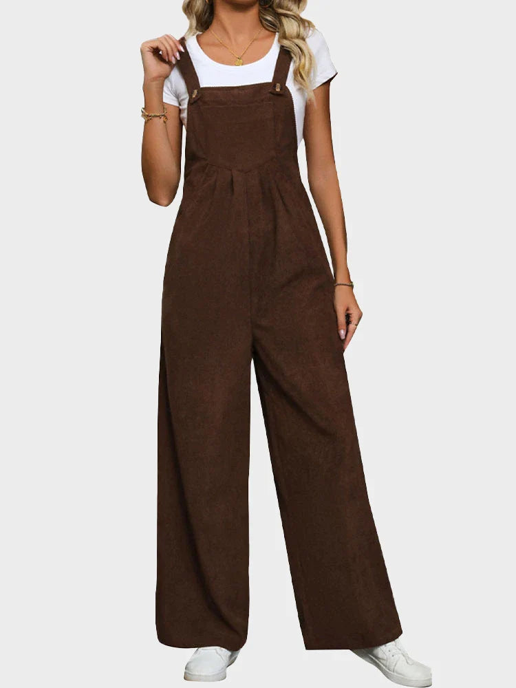 Womens Corduroy Overalls