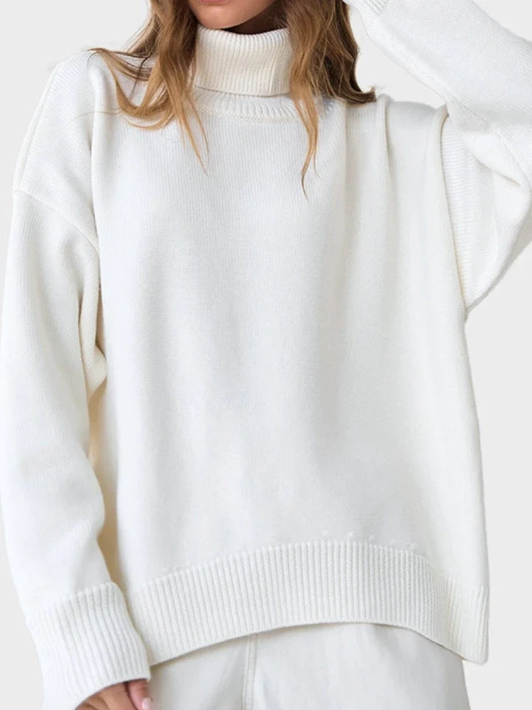 Women's Turtleneck Oversized Sweaters