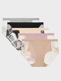 5 -Pack(Balck+Nude+Pink+Gray+Coffee)
