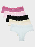 5 Pack(Black+White+Yellow+Pink+Rose pink)