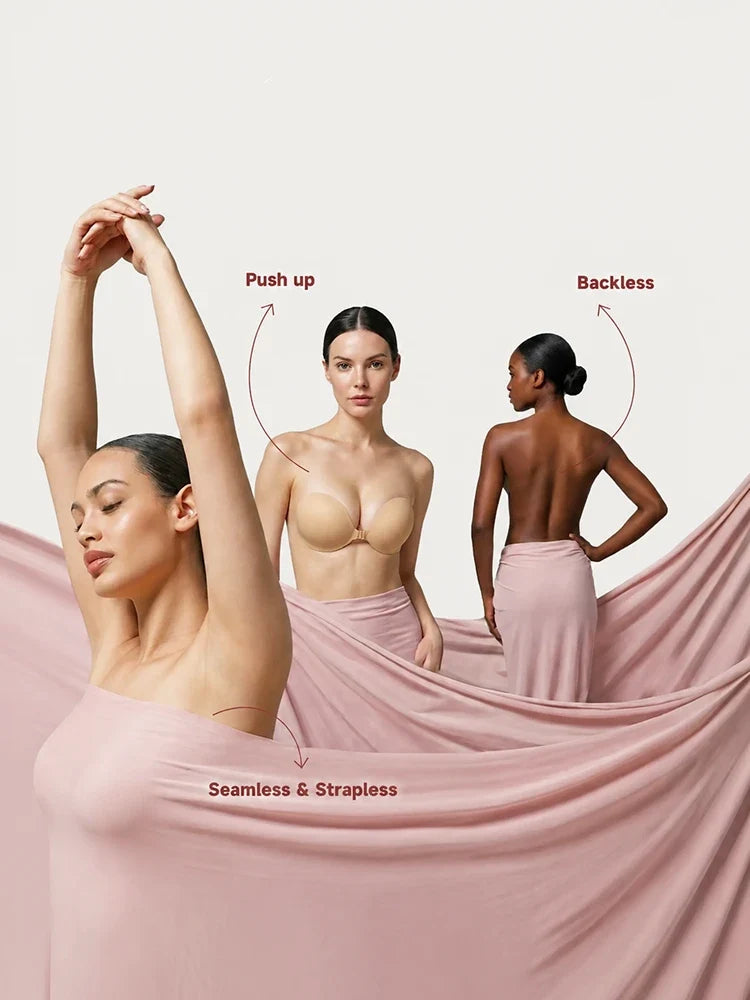 Reusable Adhesive Push-Up Bra