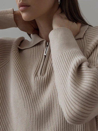 Women's Half Zip Pullover Sweaters