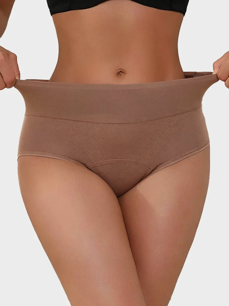 5 Pack-Women’s High-Waist Leakproof Period Underwear