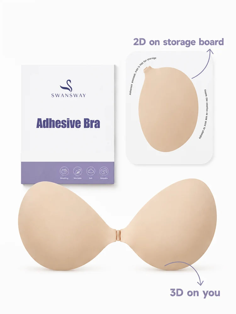 Reusable Adhesive Push-Up Bra