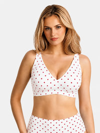 White polka dot