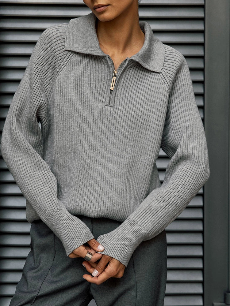 Women's Half Zip Pullover Sweaters