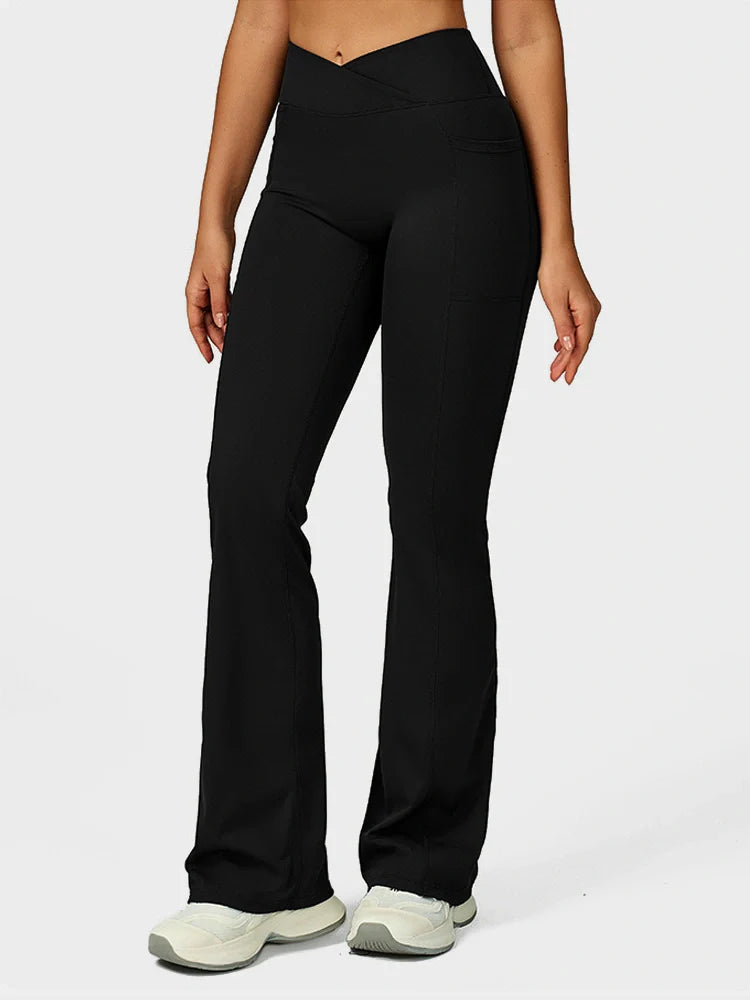 High-Waist Flare Lounge Pants