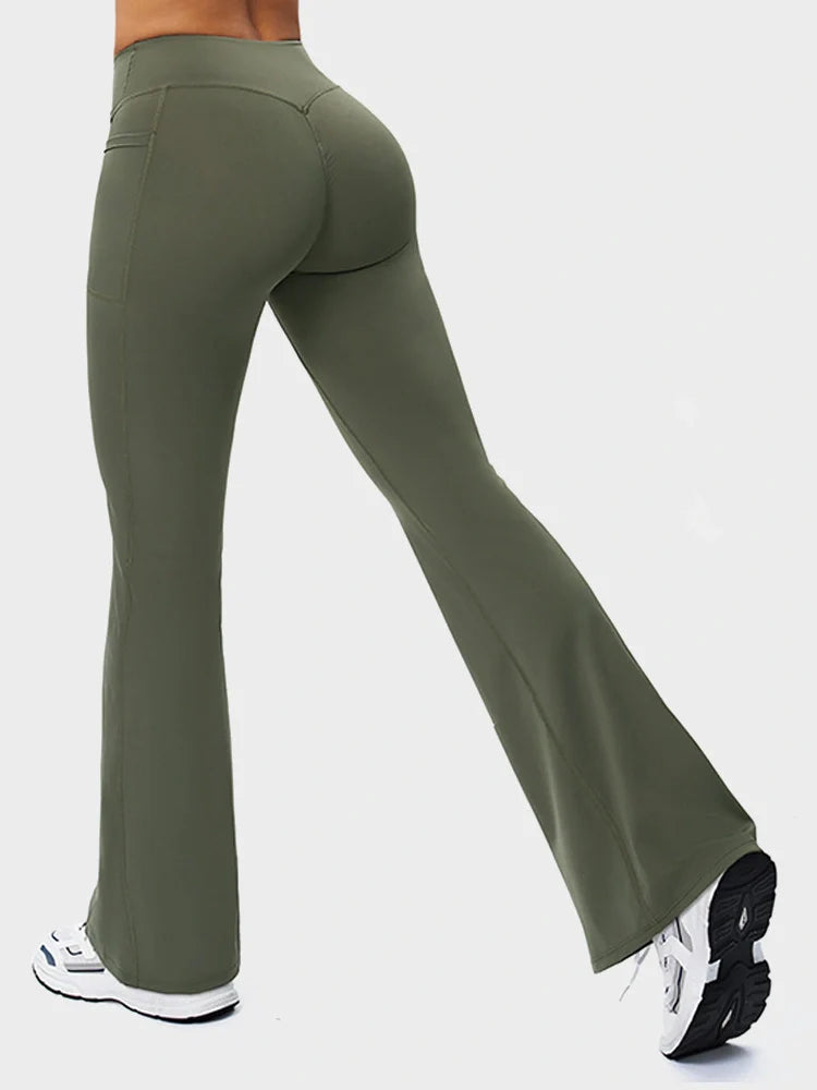 High-Waist Flare Lounge Pants