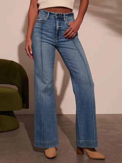 Women's High Wide Leg Jeans