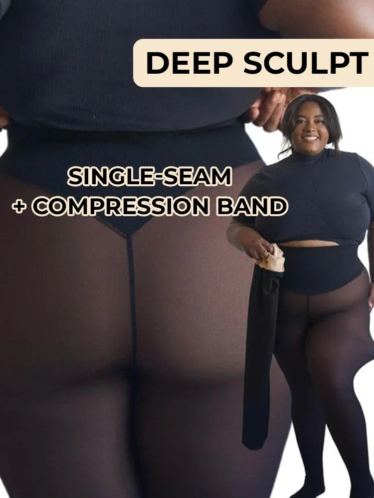 Magic Leggings | One Seam + Compression Band Design