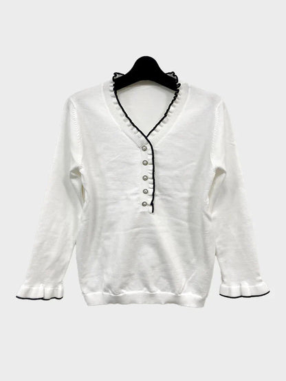 Autumn Lace Long Sleeve Top