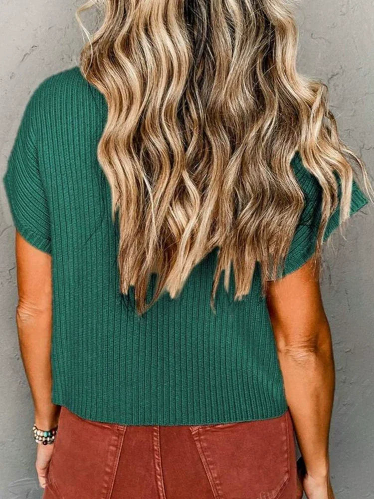 Women’s Ribbed Knit Sweater Vest