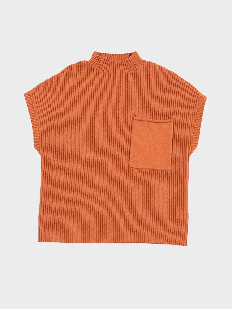 Women’s Ribbed Knit Sweater Vest