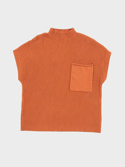 Women’s Ribbed Knit Sweater Vest