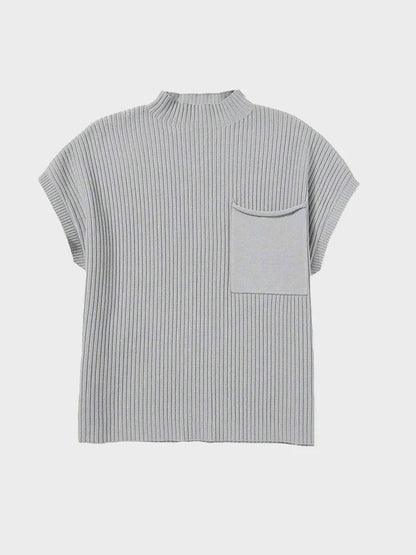Women’s Ribbed Knit Sweater Vest