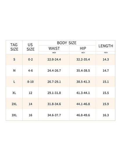 Women's Underwear - Comfortable Fit, Stylish Design, Suitable for Everyday Wear Clothes Shapewear Girdle Highwaist