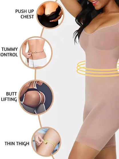 Tummy Control Bodysuit Butt Lifter Shapewear
