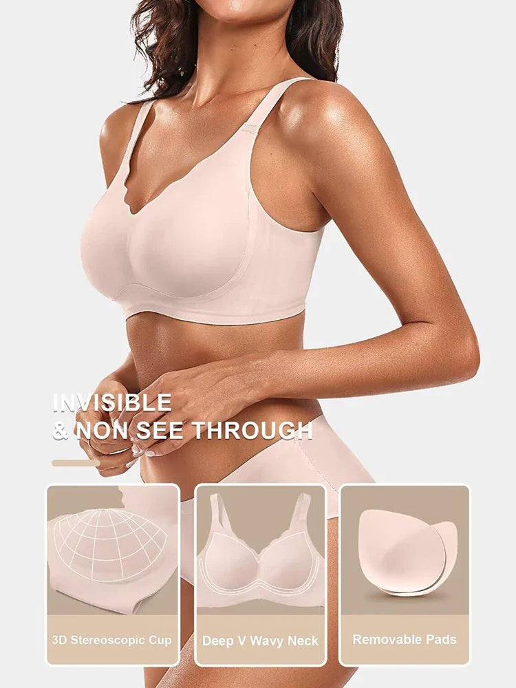 Seamless Wireless Jelly Bra