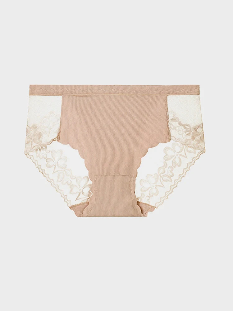 5-Packs Lace Back Hipster Panty