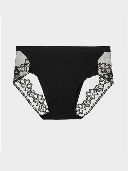 5-Packs Lace Back Hipster Panty