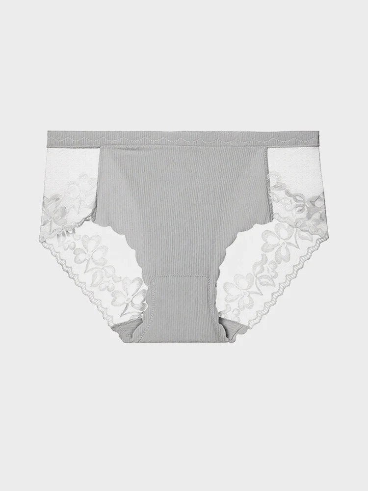 5-Packs Lace Back Hipster Panty