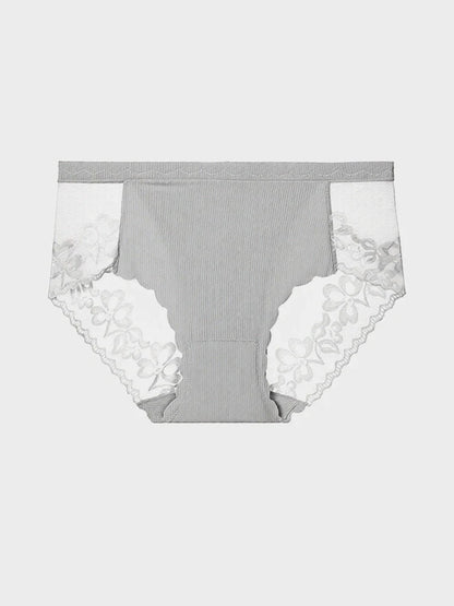5-Packs Lace Back Hipster Panty