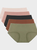 5-Pack(Black+Skin+Brown+Pink+Green)