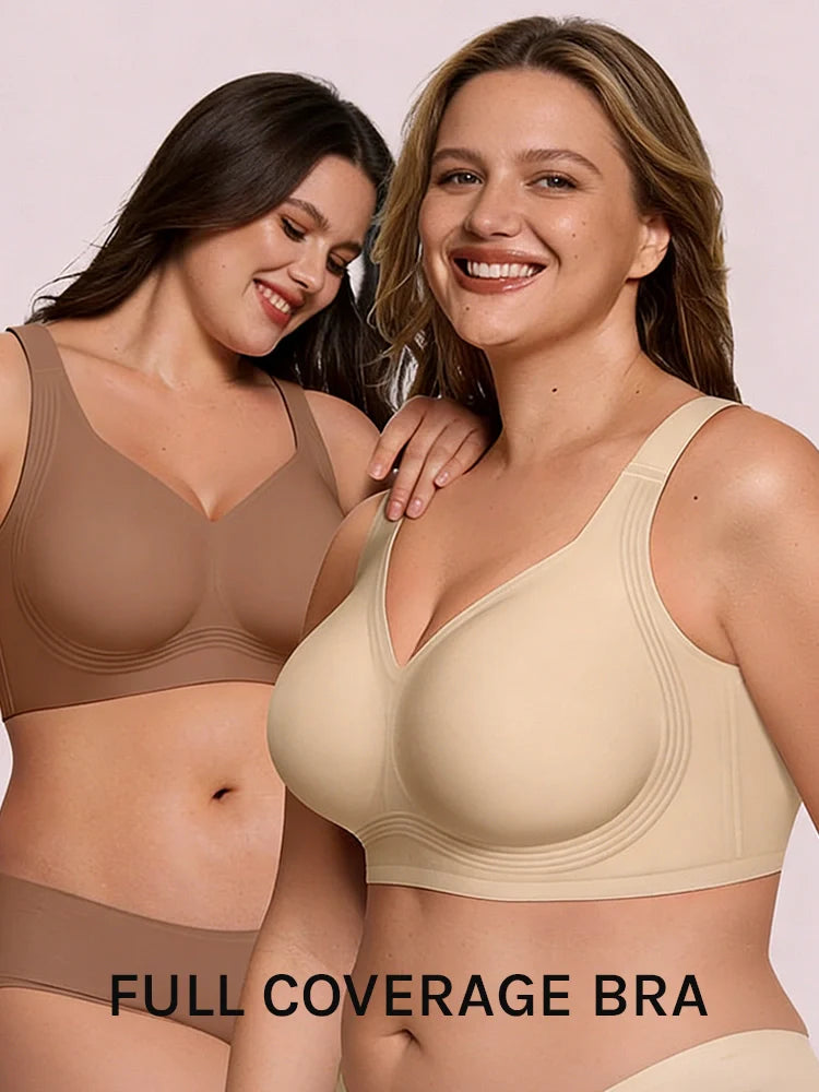 Jelly Bra Plus Size Supportive Seamless Bras