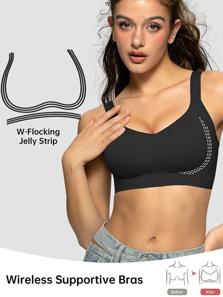Full Coverage Push Up No Underwire Bras