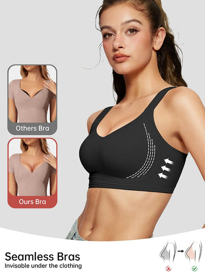 Full Coverage Push Up No Underwire Bras