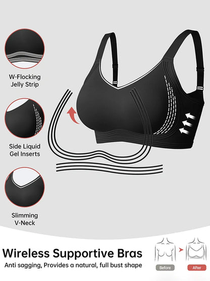 Full Coverage Push Up No Underwire Bras