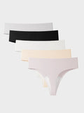 5-Pack(Beige+Black+Gray+White+Purple)