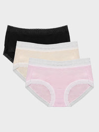 3-Pack(Black+Pink+Beige)