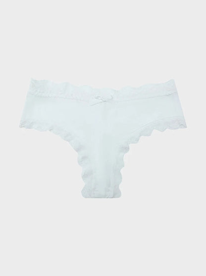 5-Pack Women’s Lace Thongs – Mid Waist Sexy Panties