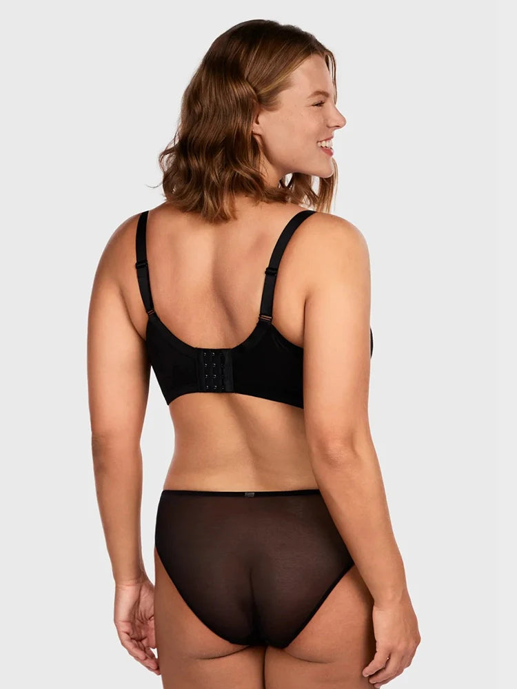 Scalloped Lace Underwire Bra for Fuller Busts