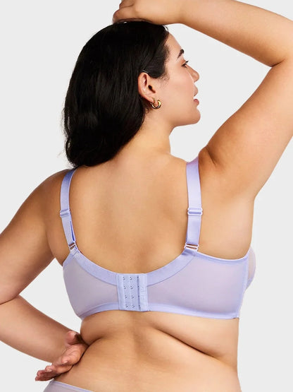 Scalloped Lace Underwire Bra for Fuller Busts