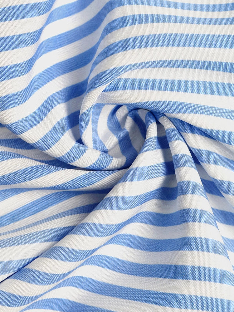 Womens Striped Dress  Sleeveless Spaghetti Strap Maxi Dress
