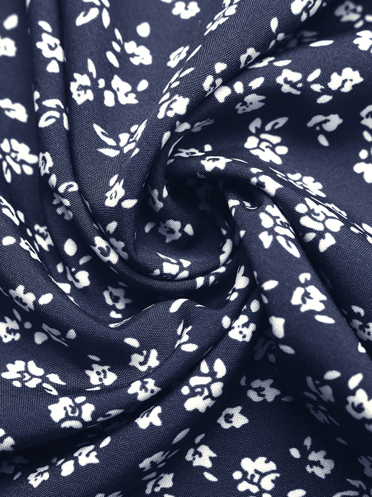 Women’s Vintage Floral Maxi Dress