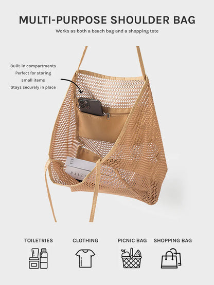 Beach Bag - Beach Vacation Clothes for Women Pool Bag