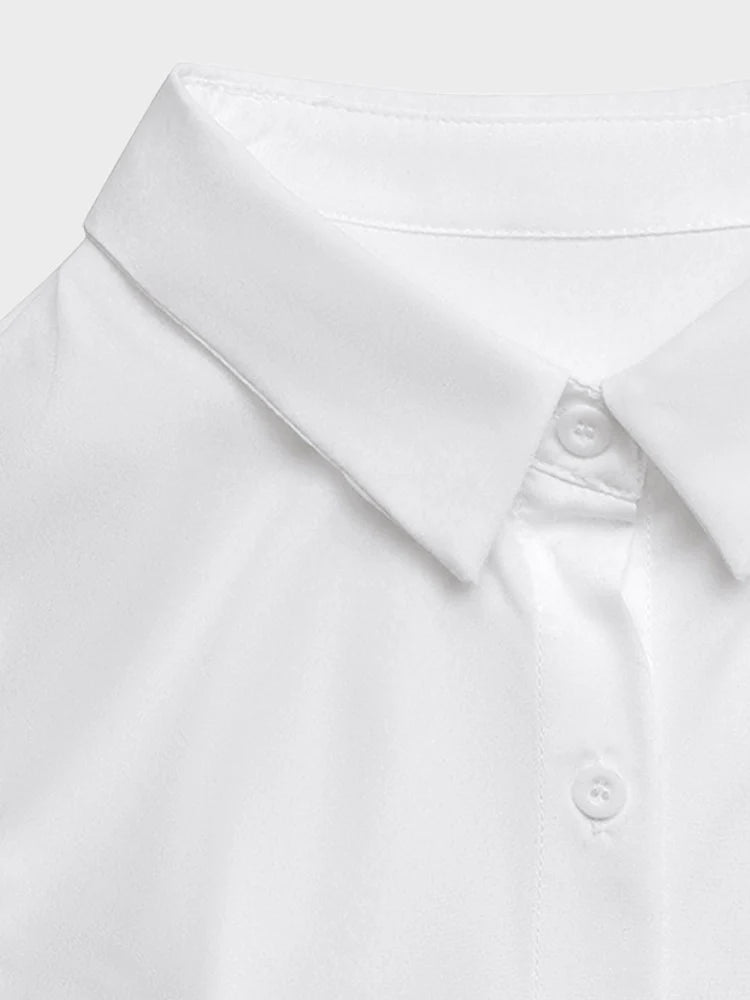 Women's Sleeveless Button Down Shirt Dress