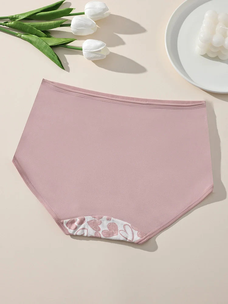 6 Pack Women’s High Waisted Cotton Seamless Briefs