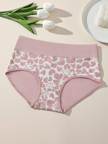6 Pack Women’s High Waisted Cotton Seamless Briefs
