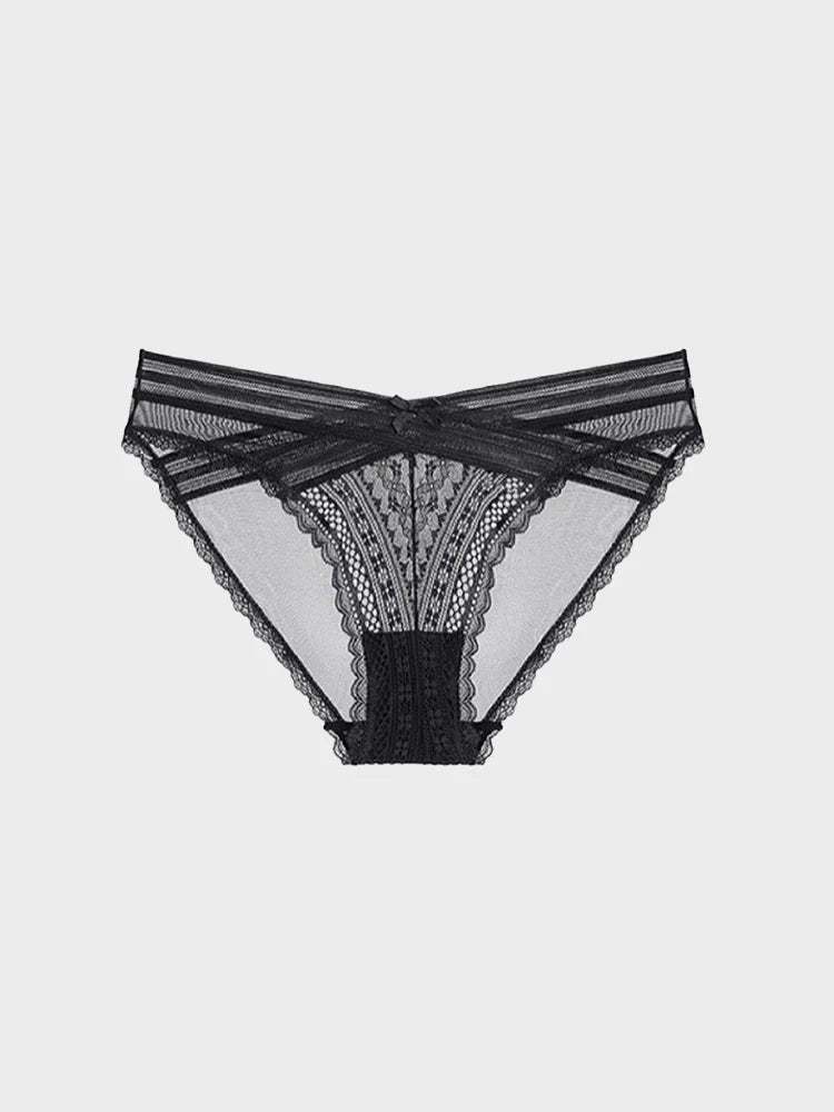 Womens Lace Cheeky Soft Hipster Low Rise Breathable Undies Panties
