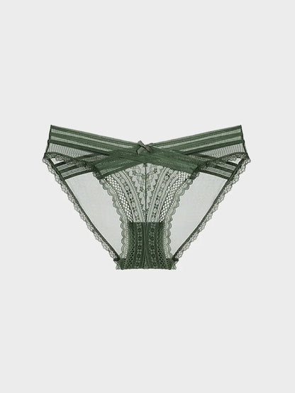 Womens Lace Cheeky Soft Hipster Low Rise Breathable Undies Panties