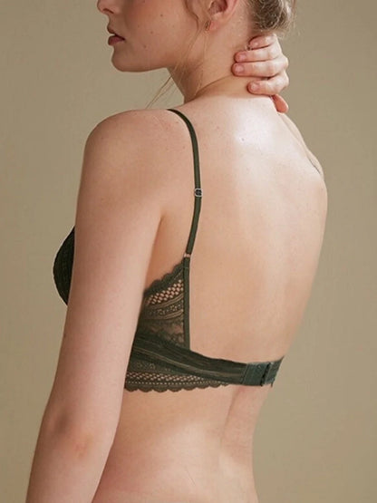 Women’s Lace Bralette Soft Wireless Bra