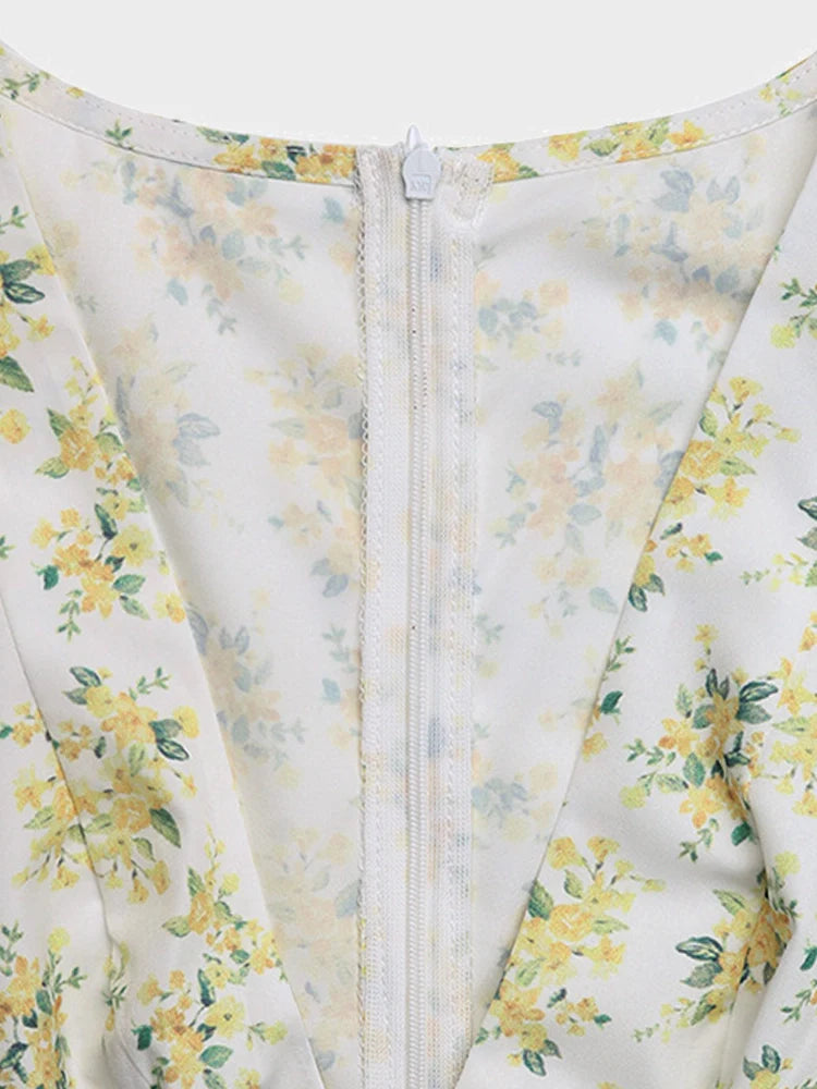 Women  Floral Summer Short Dress