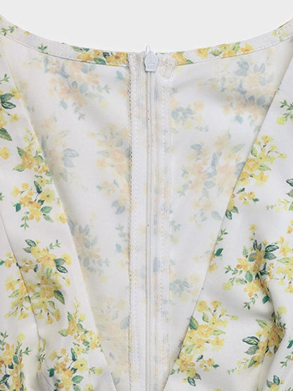 Women  Floral Summer Short Dress