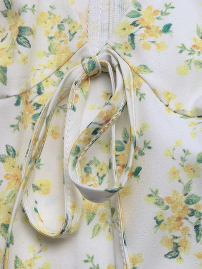 Women  Floral Summer Short Dress